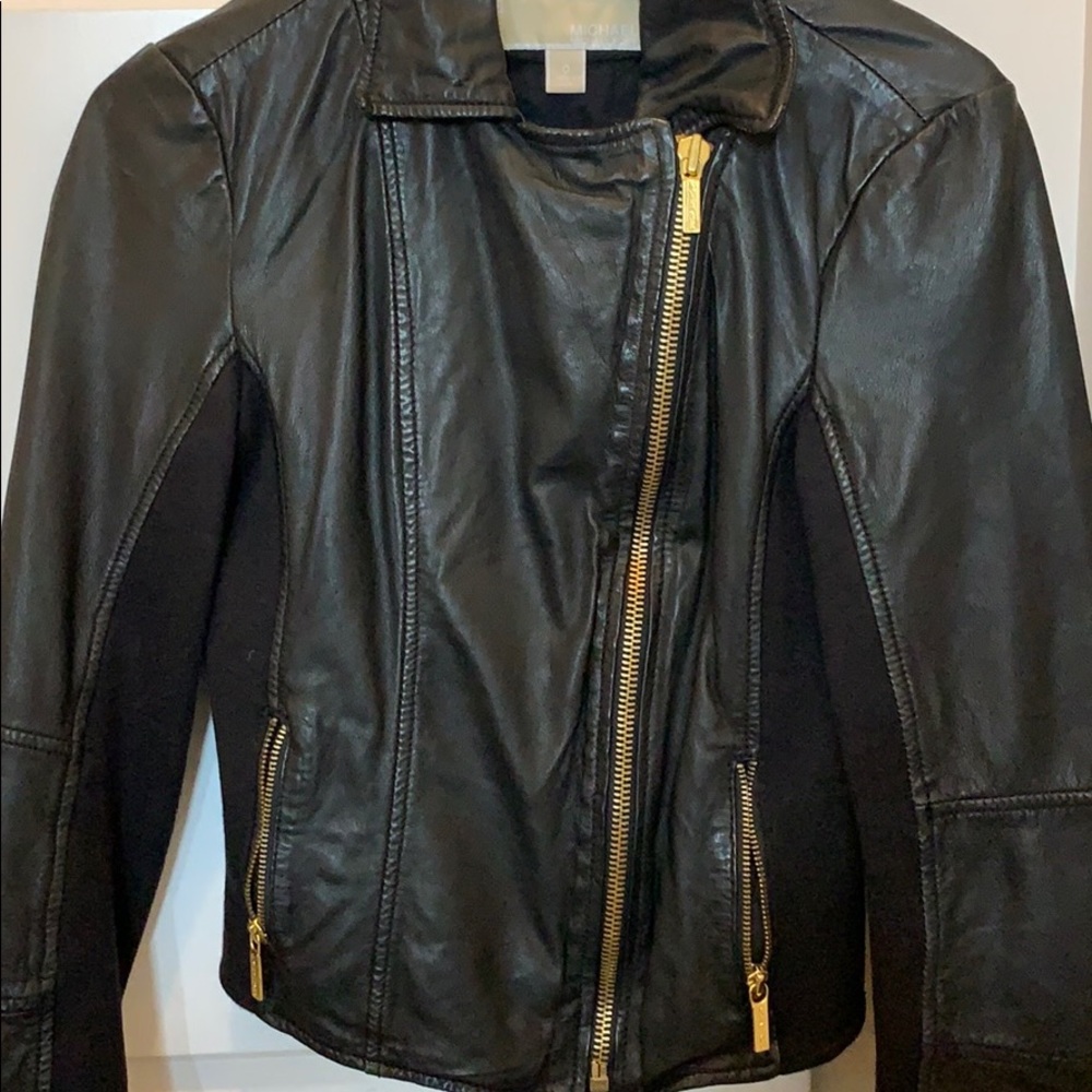 Michael Kors leather jacket